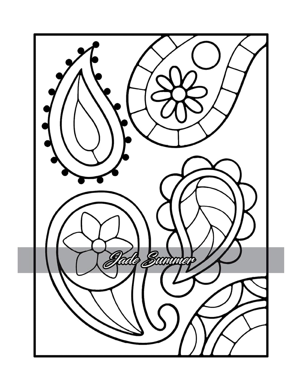 Simple Coloring Book: Easy, Bold, and Large Print Designs for Adults, Teens, Seniors, and Beginners (Easy Coloring Books)