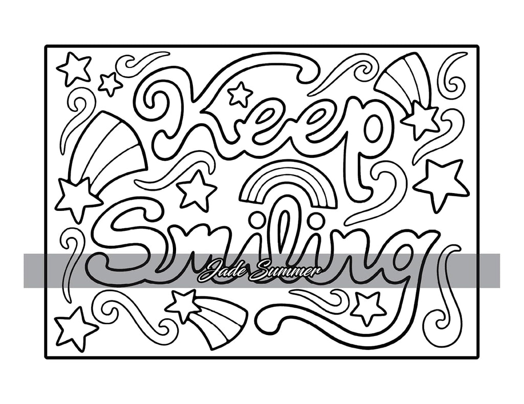 Simple Coloring Book: Easy, Bold, and Large Print Designs for Adults, Teens, Seniors, and Beginners (Easy Coloring Books)
