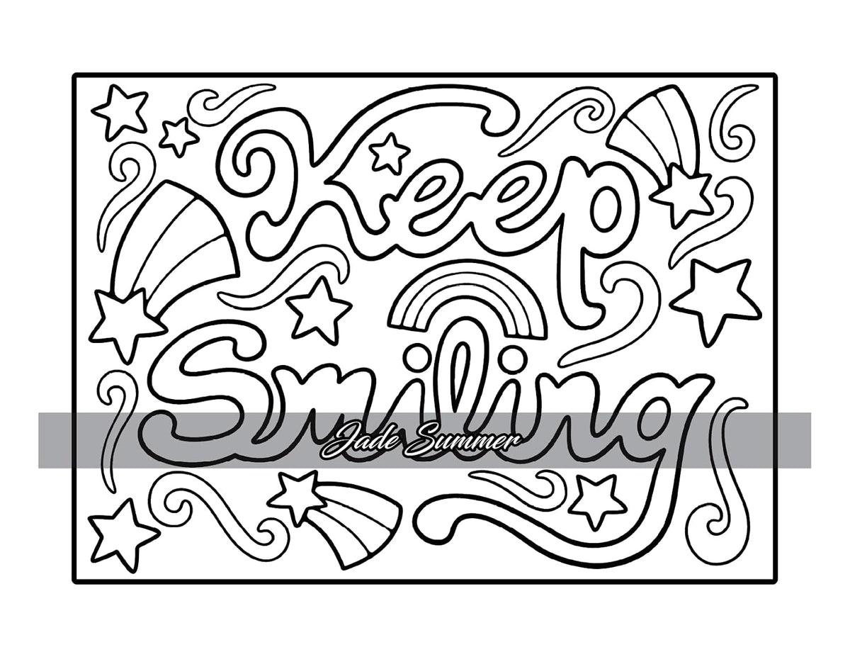 Simple Coloring Book: Easy, Bold, and Large Print Designs for Adults, Teens, Seniors, and Beginners (Easy Coloring Books)