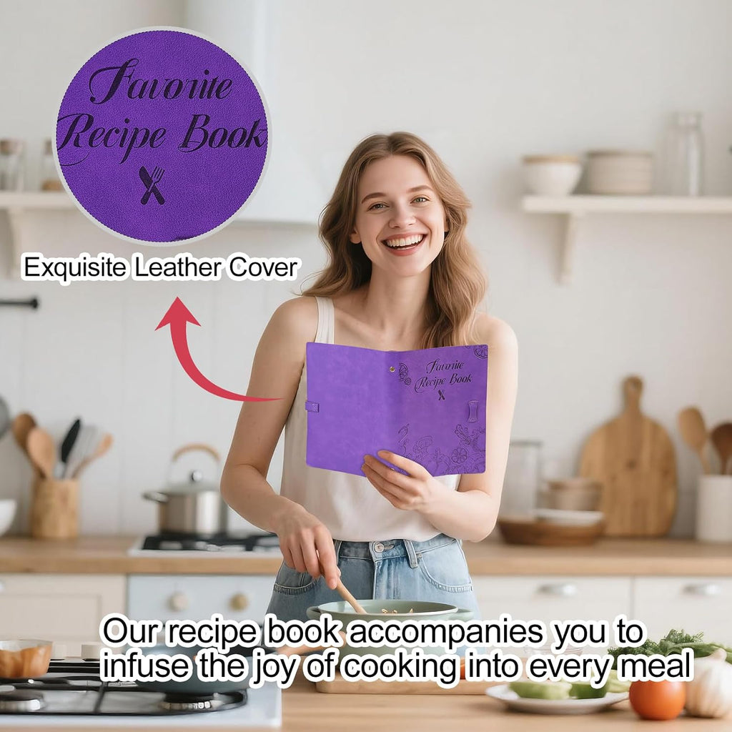Blank Recipe Book to Write in Your Own Recipes
