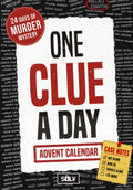 One Clue a Day Advent Calendar: a Murder Mystery Puzzle Book for Adults with One Culprit to Find by Elimination