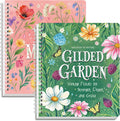 Floral Adult Coloring Books Set of 2, Relaxing Gift for Women