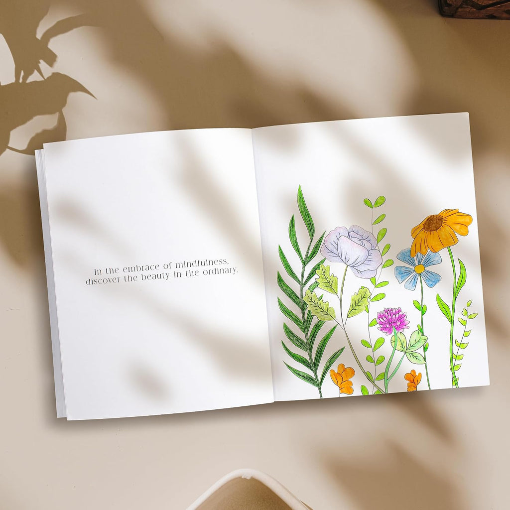 Beautiful Adult Coloring Book Set of 2 for Relaxation - Gratitude Books