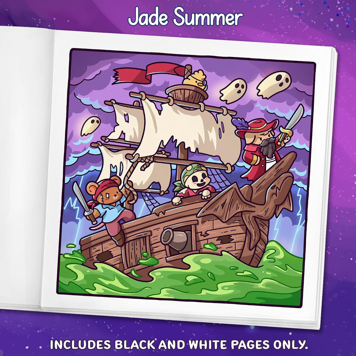 Spooky Places: Cozy Coloring Book for Adults and Teens with Cute and Creepy Hygge Scenes for Relaxation