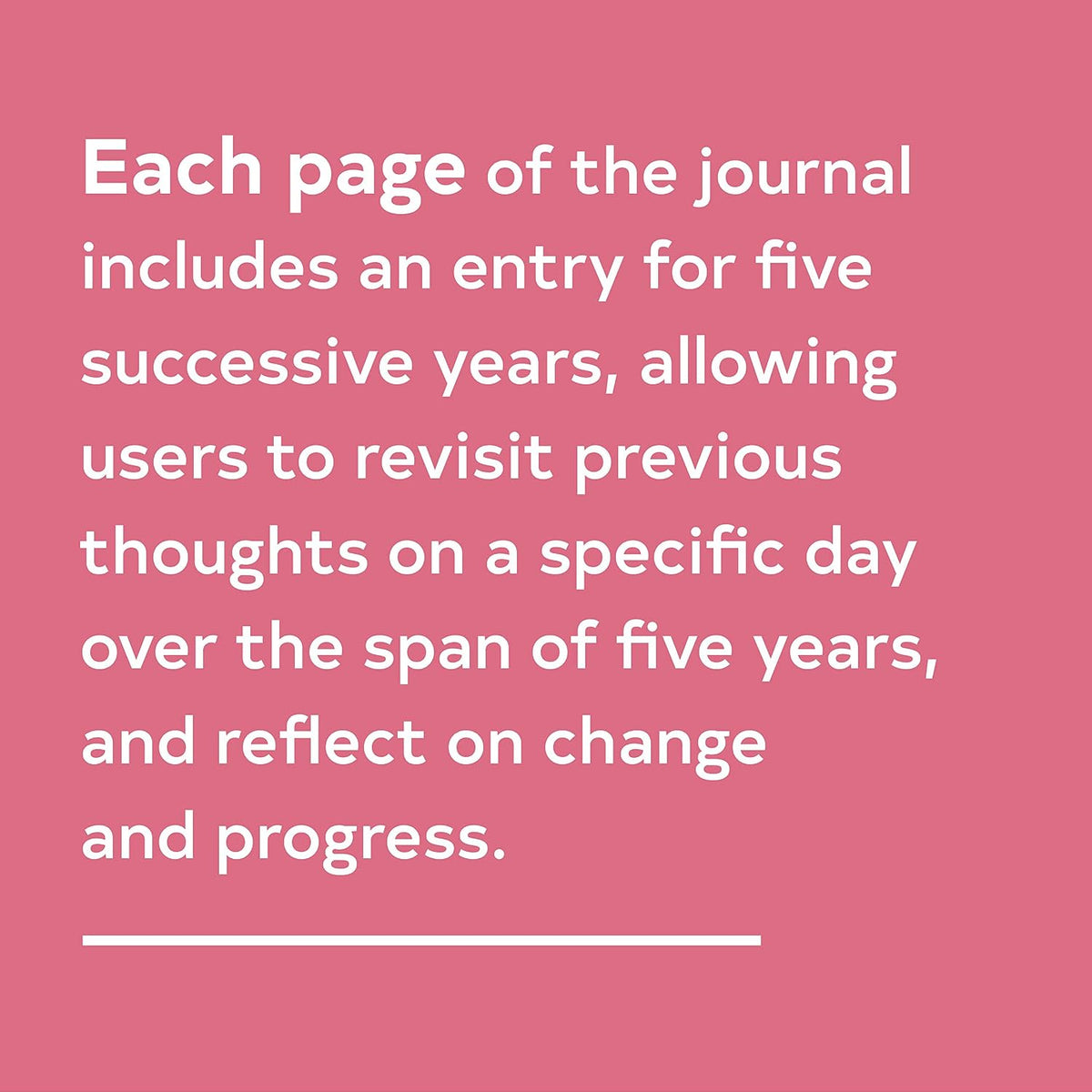 Floral One Line a Day: a Five-Year Memory Book