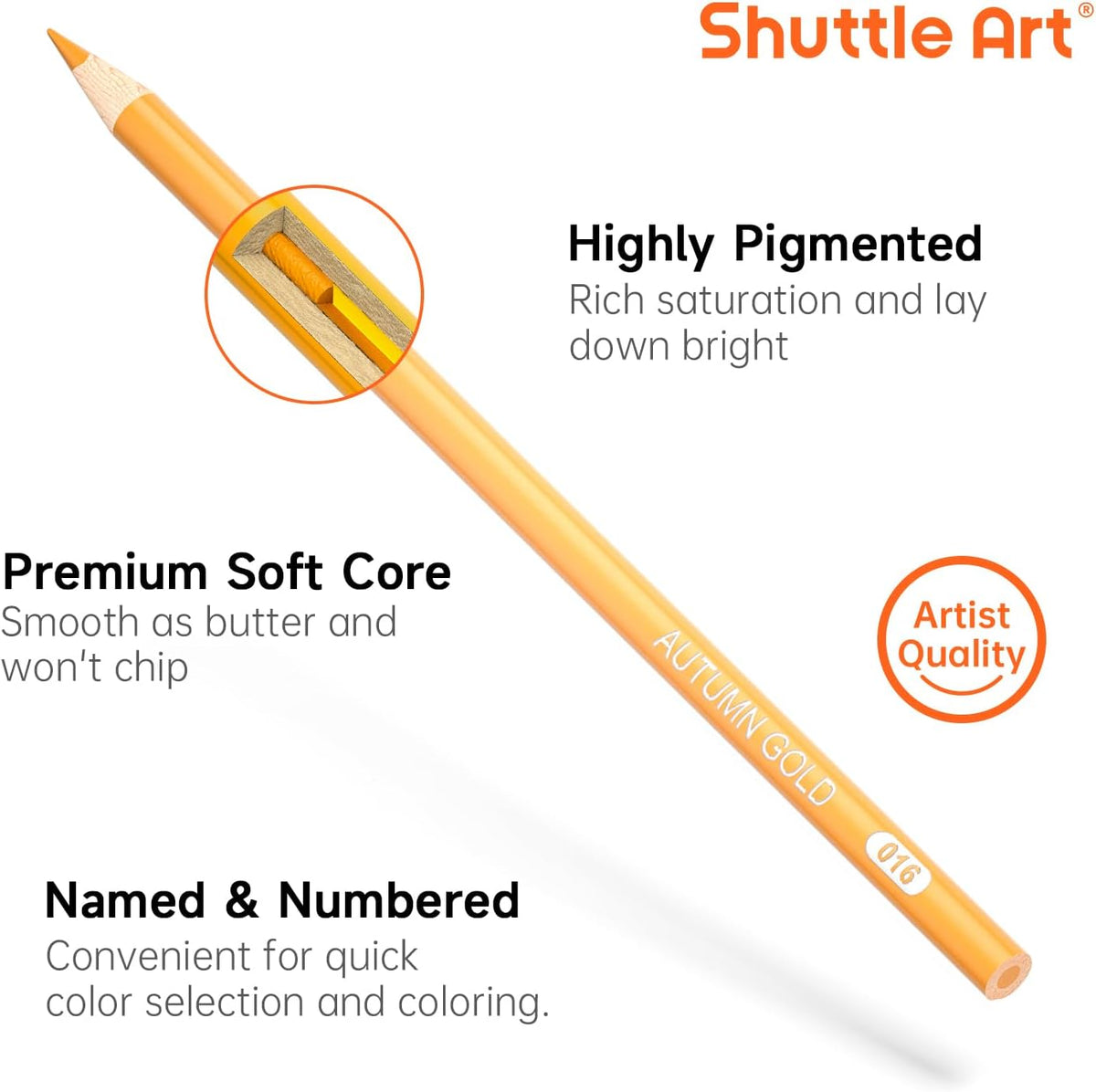 80 Colored Pencils, Colored Pencils for Adult Coloring, Soft Core Color Pencil, Drawing Supplies for Adults Kids Artists Beginners Drawing Coloring Sketching