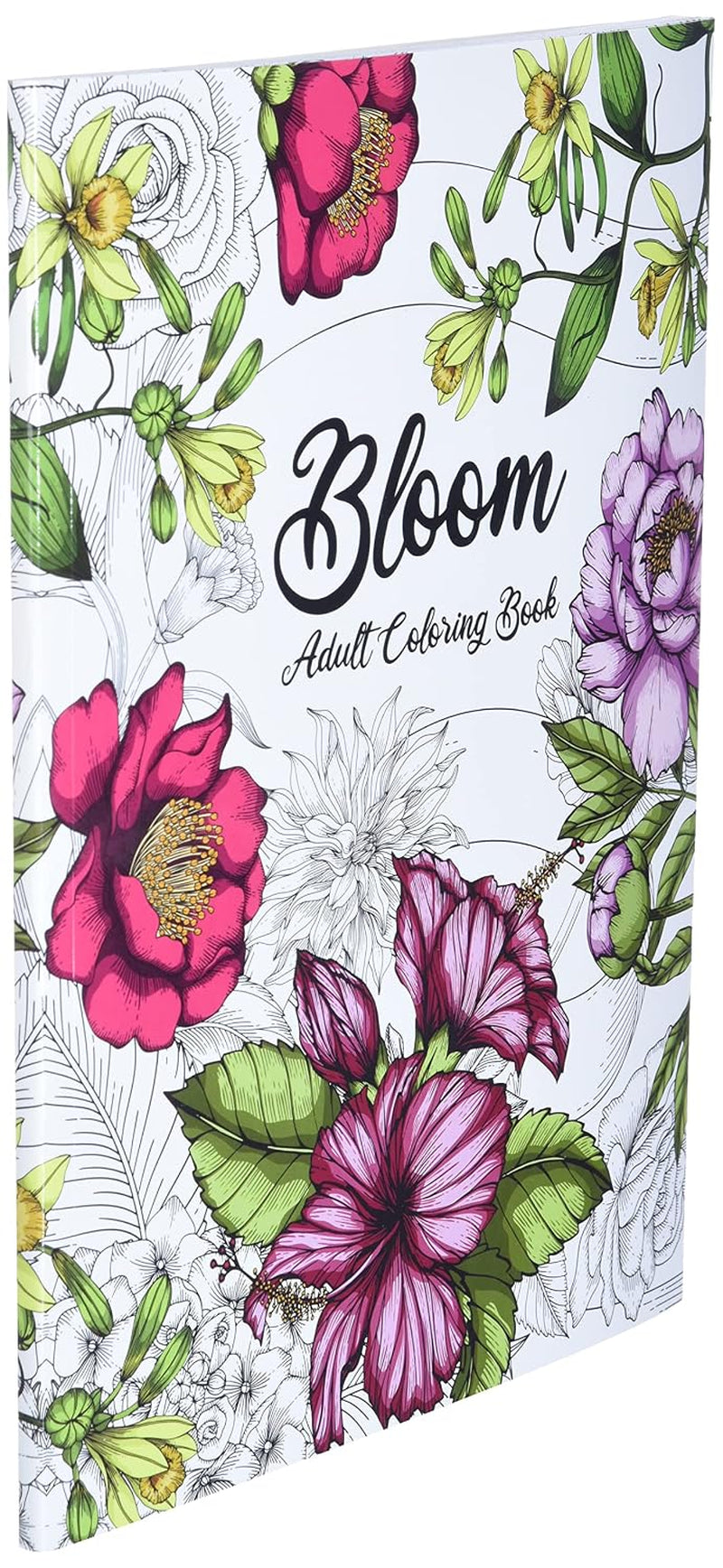 Bloom Adult Coloring Book: Beautiful Flower Garden Patterns and Botanical Floral Prints | over 50 Designs of Relaxing Nature and Plants to Color
