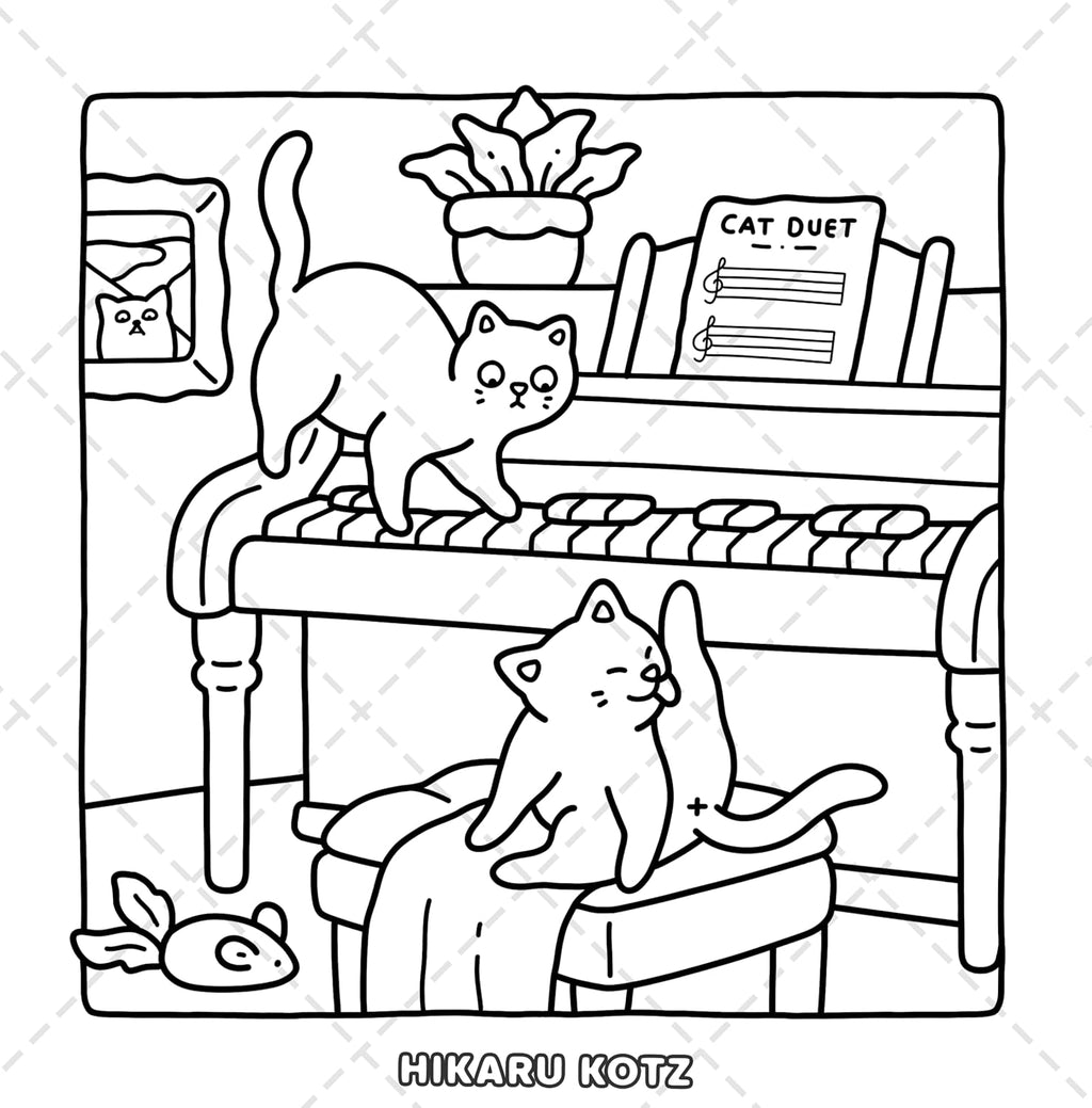 Naughty Cats: Cattitude Coloring Book for Adults and Teens (Cat & Dog Coloring Book)