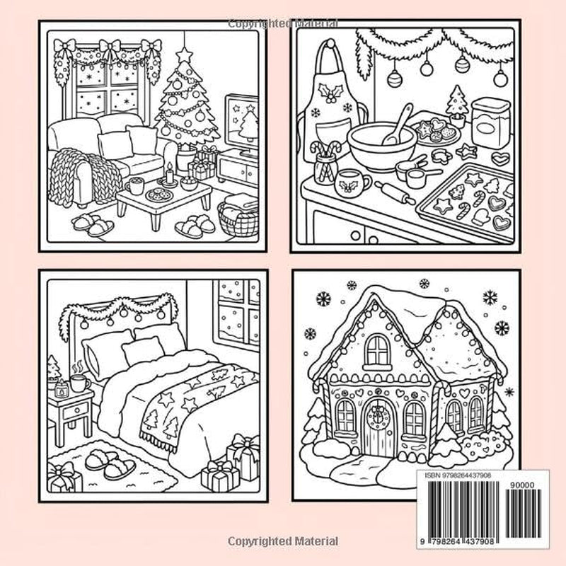 COZY GIRL CHRISTMAS Coloring Book: Coloring Book for Women, Adults, and Teens Featuring Cozy Christmas Scenes | Cute and Easy Holiday Designs | Bold ... Characters, and Relaxing Holiday Objects
