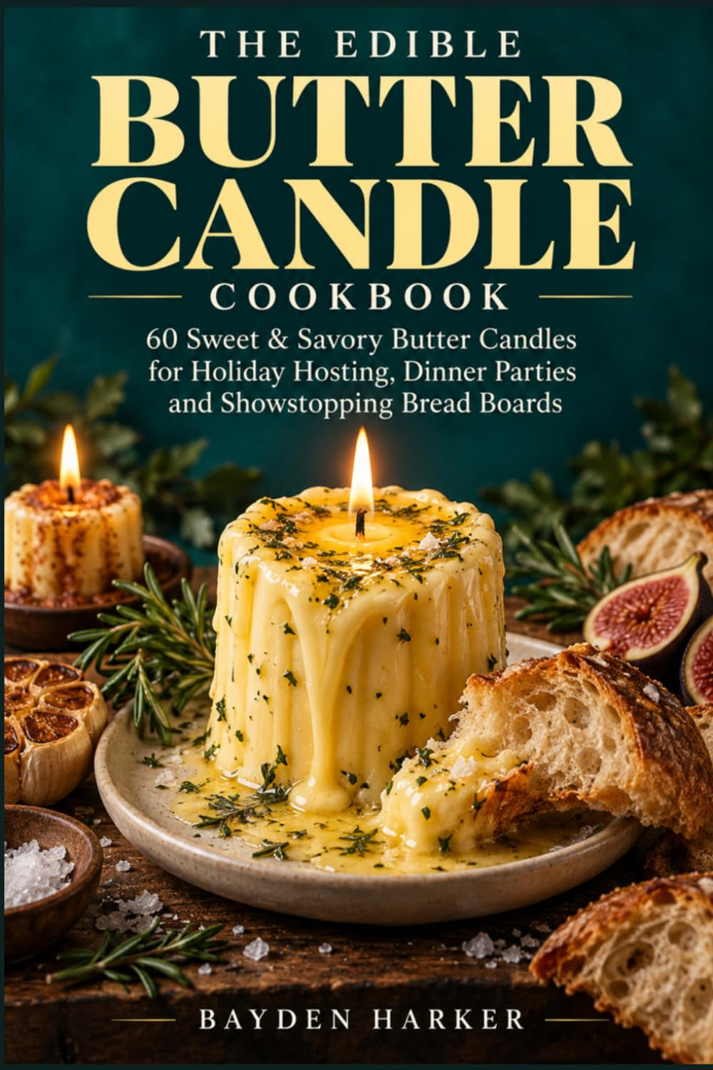 The Edible Butter Candle Cookbook: 60 Sweet & Savory Butter Candles for Holiday Hosting, Dinner Parties and Showstopping Bread Boards