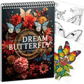 Adult Coloring Book for Women Relaxation, Butterfly Coloring Book for Adult