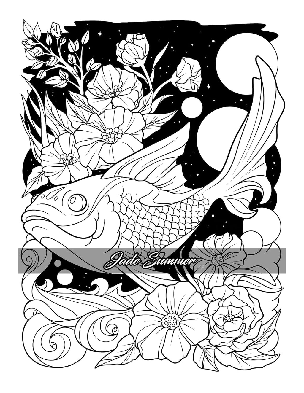 Stress Relief: Adult Coloring Book with Animals, Flowers, Fantasy, and More for Mindfulness and Relaxation